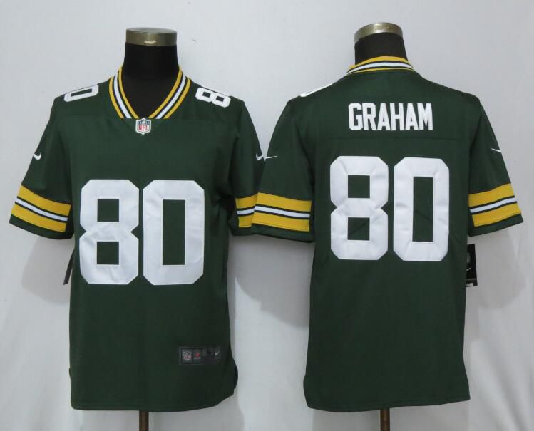 Men Green Bay Packers #80 Graham Green Nike Vapor Untouchable Limited Playe NFL Jerseys